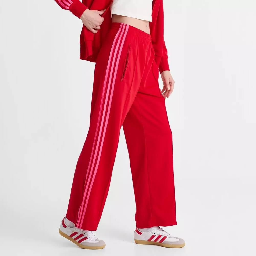 Adidas Women's Bold Red Track Pants